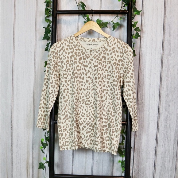 Lucky Brand quarter sleeve tee shirt - Picture 2 of 5